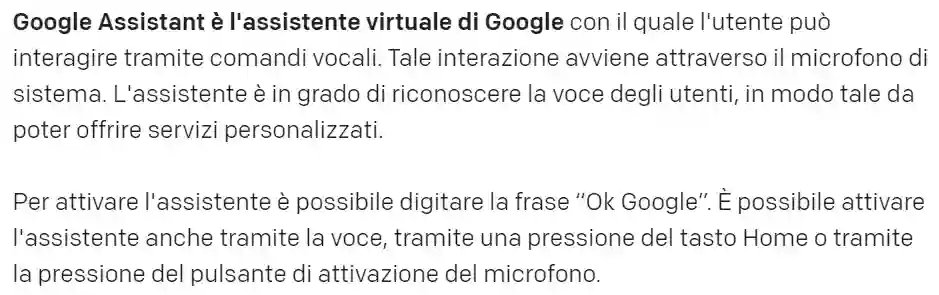 Un esempio di come l'intelligenza artificiale completa un testo