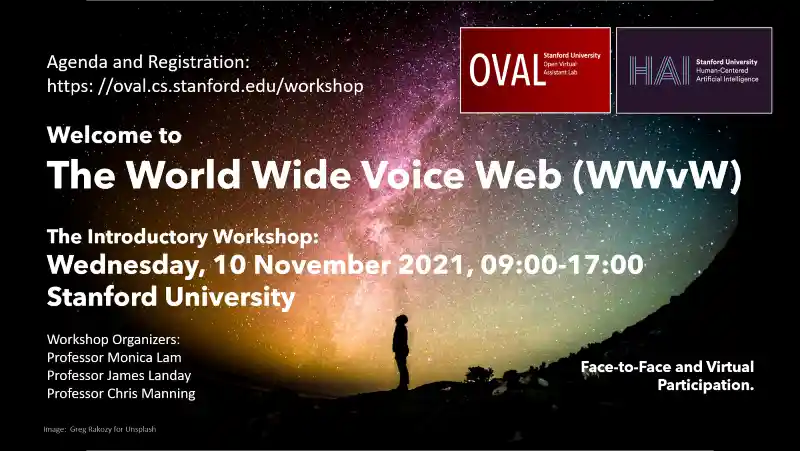 La conferenza su World Wide Voice Web - Stanford University