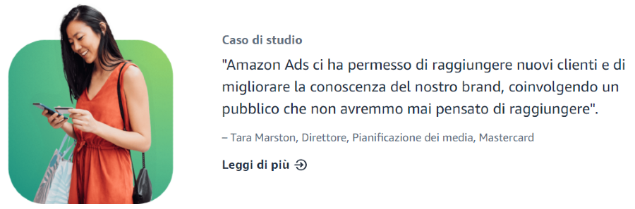 Amazon Ads: la case study di Mastercard