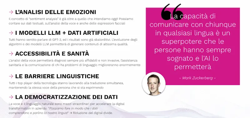 Conversational AI: le applicazioni del futuro