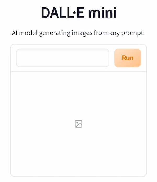 Un tool online per utilizzare DALL·E mini