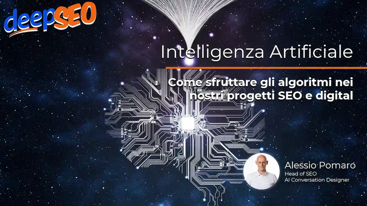 L'Intelligenza Artificiale per la SEO e i progetti digital