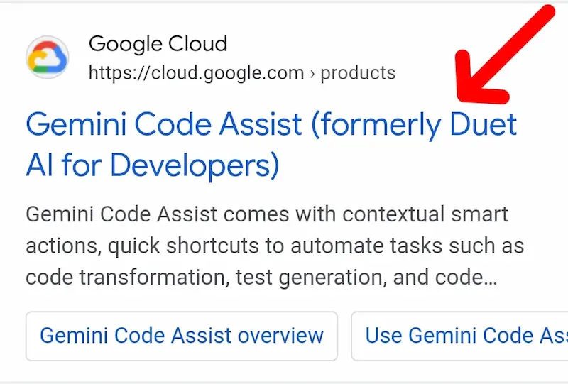 Gemini Code Assist - Google
