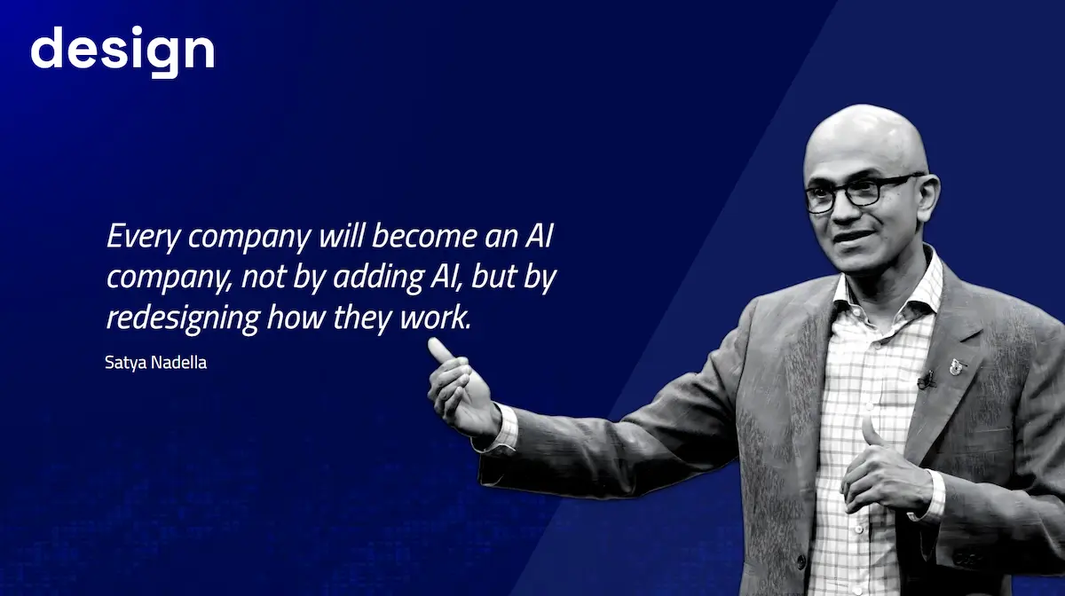 Design (Pensare "AI First")