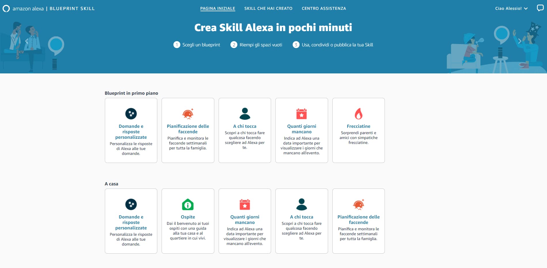 Come si crea la skill per Alexa di un podcast in qualche minuto