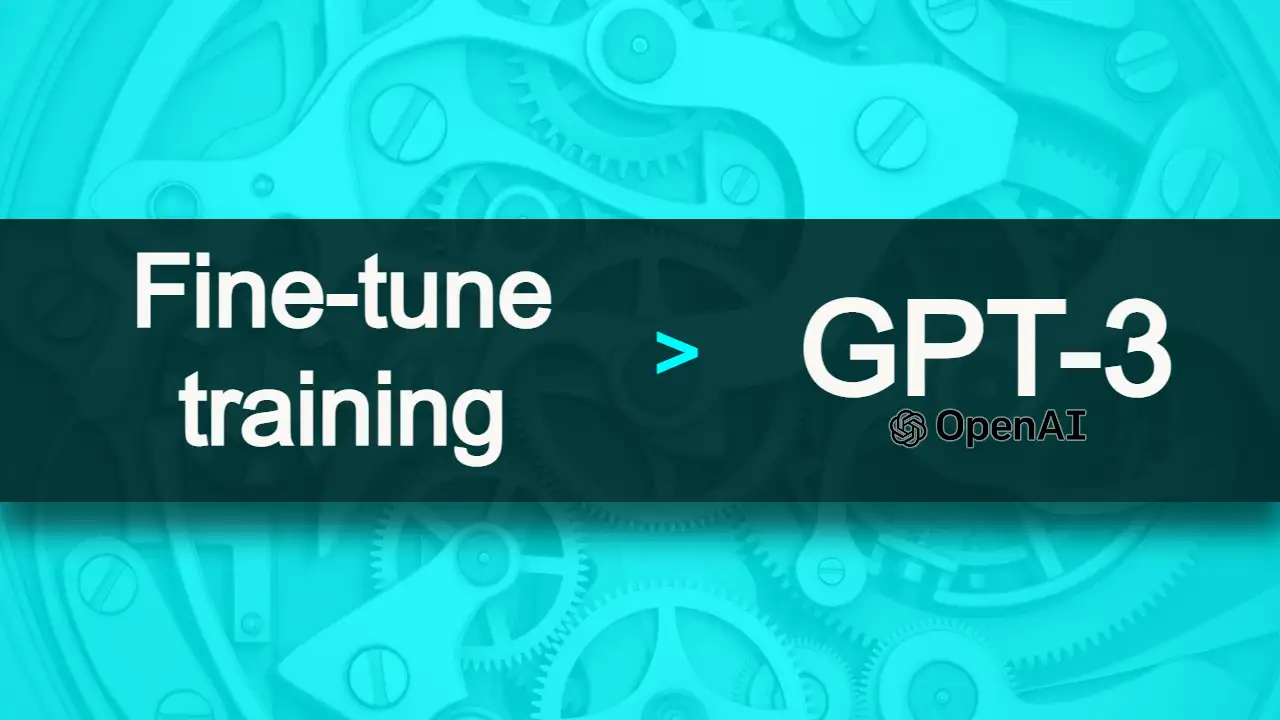 GPT-3 e l'addestramento personalizzato: fine-tune training